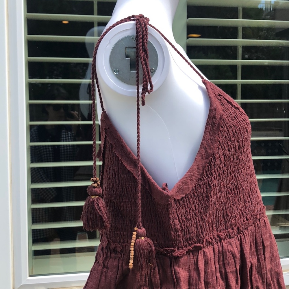 Free People Sun Drenched Mini Dress Sz XS - Picture 6 of 8